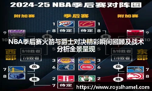 熊猫体育NBA季后赛火箭与爵士对决精彩瞬间回顾及战术分析全景呈现